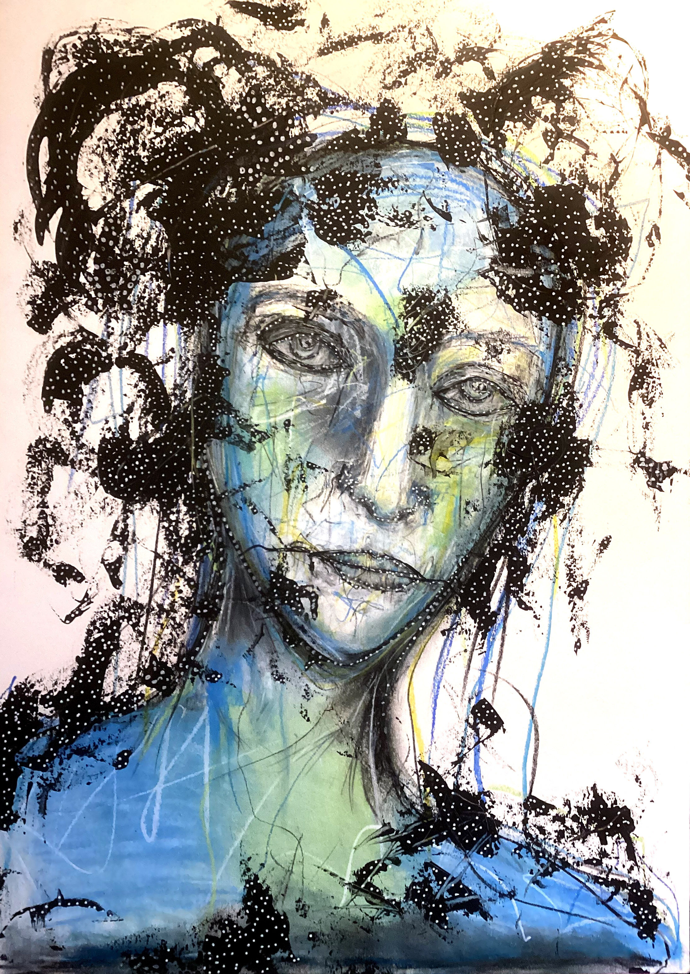 Bild "White Dot 2" (2017)