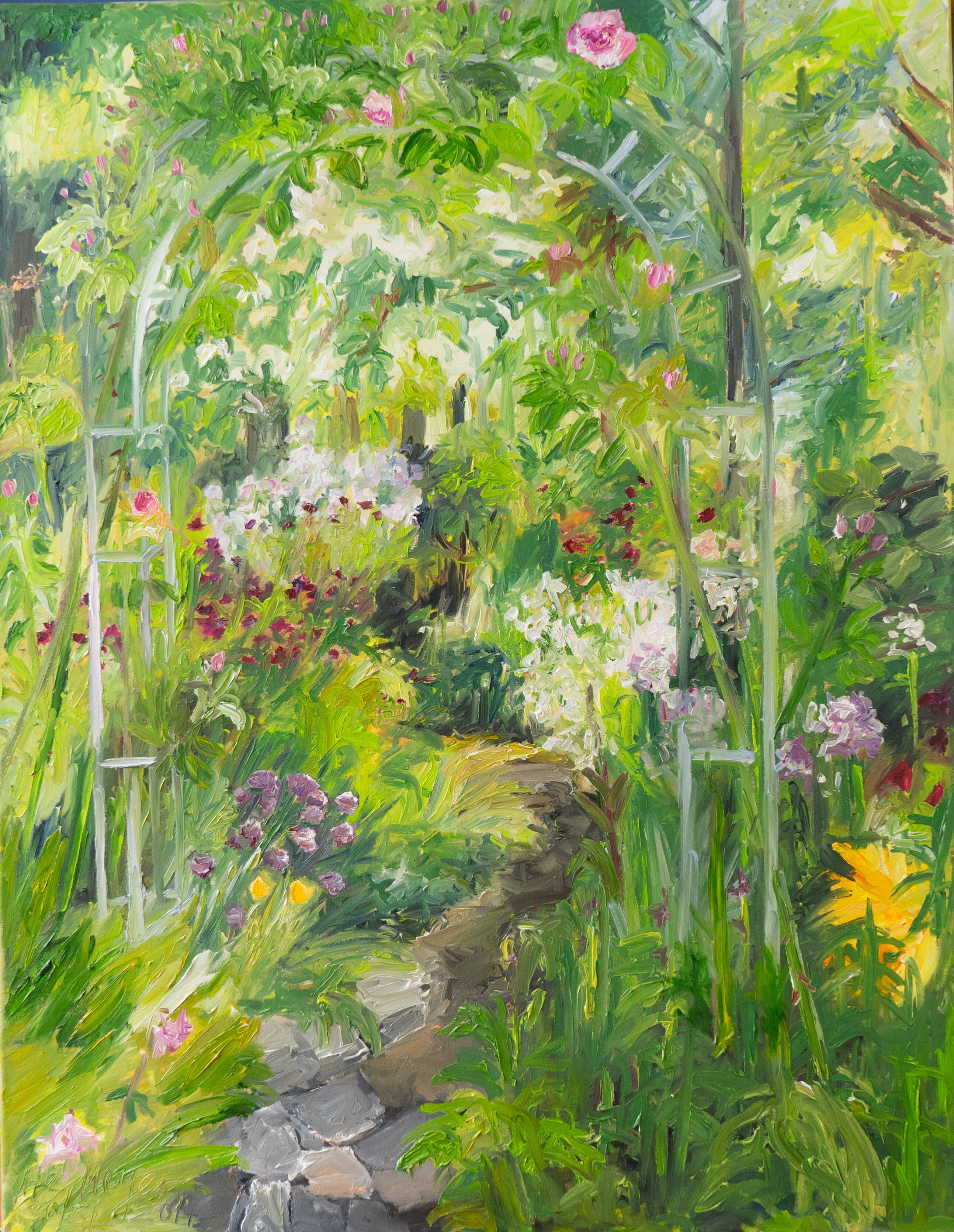 Picture "Rose arch I" (2014)
