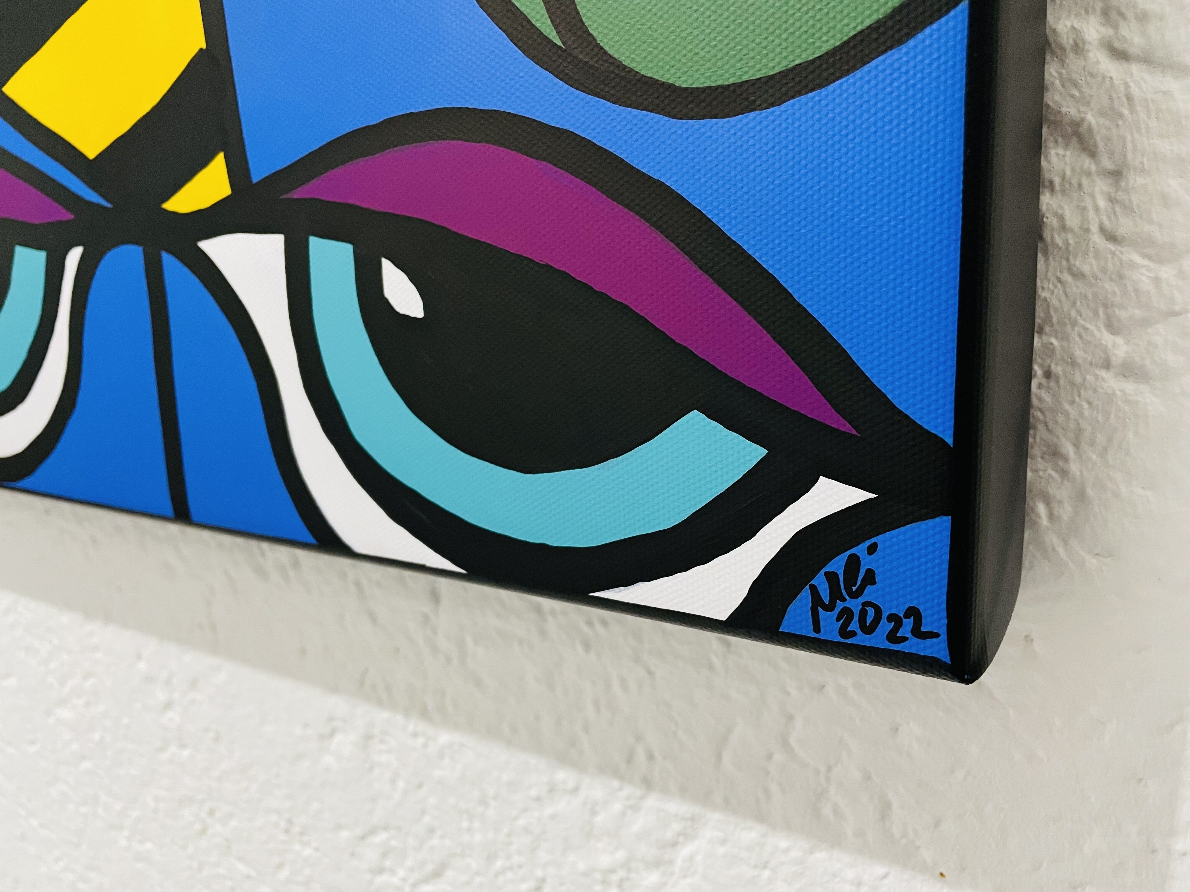 Bild "BASE LINE II" (2022)