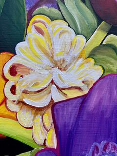 Picture "Flower Bed Two" (2024)