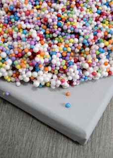 Sculpture "Colorful Mini Dots! Diptych" (2024)