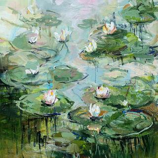 Bild "Water lilies" (2022)