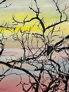 Bild "Wald Sihouette Sieben" (2023)