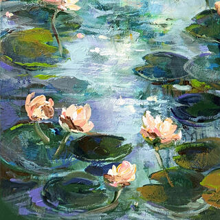 Bild "Lily pond" (2022)