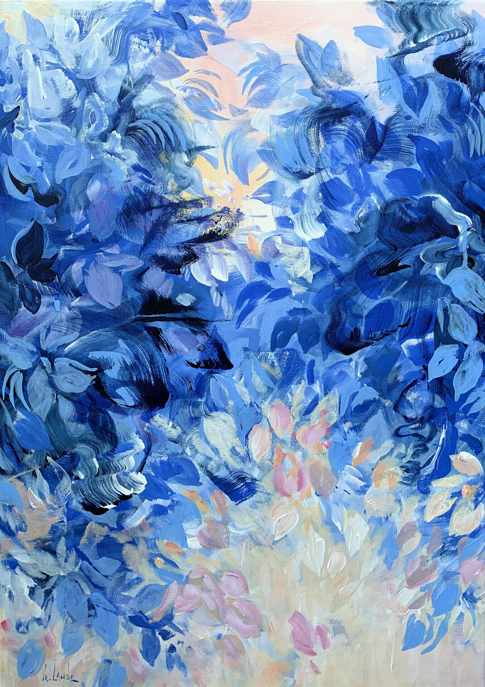 Bild "Morning garden II" (2021)
