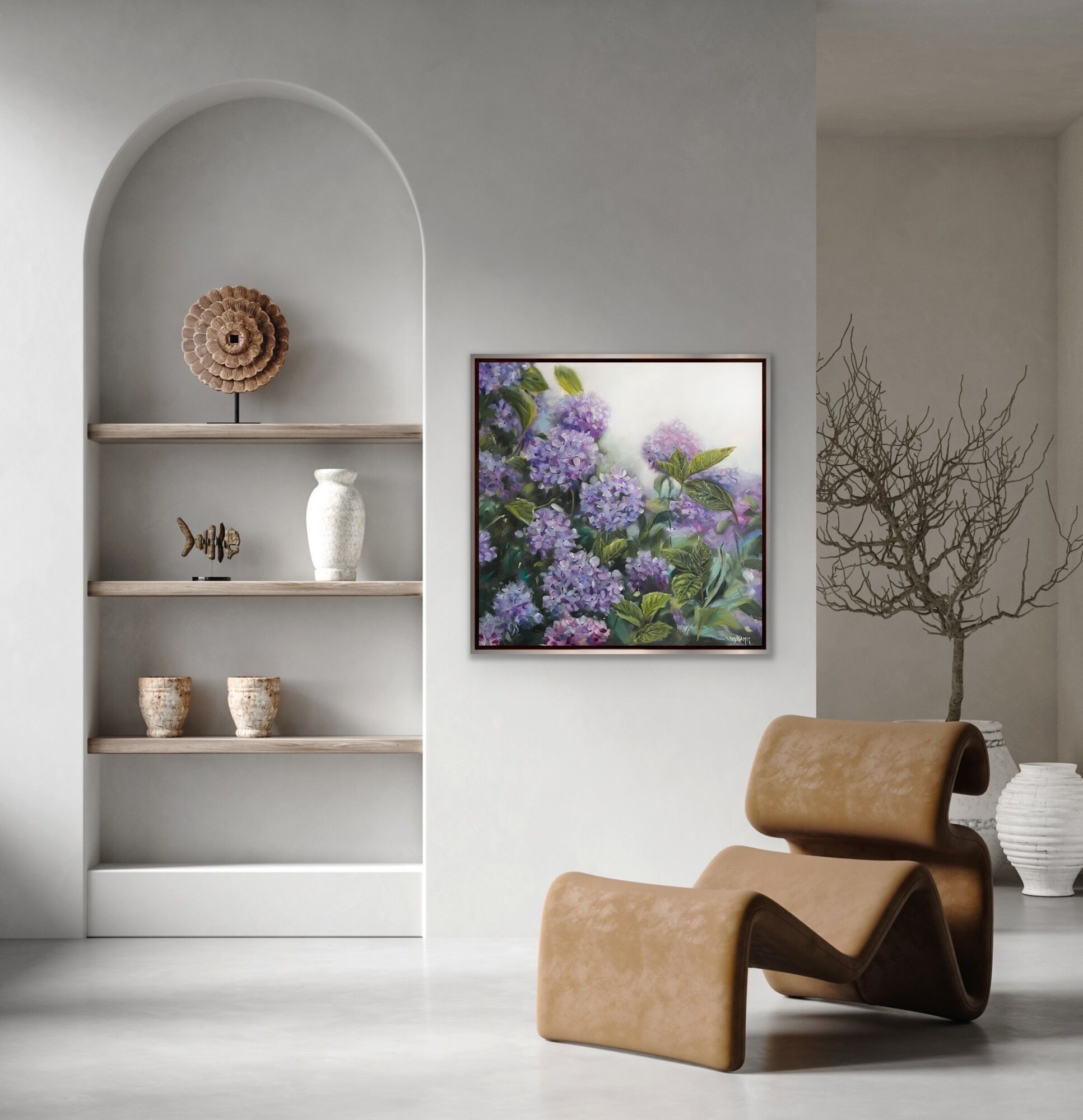 Bild "SOMMERMELODIE Hortensien #250201" (2025)
