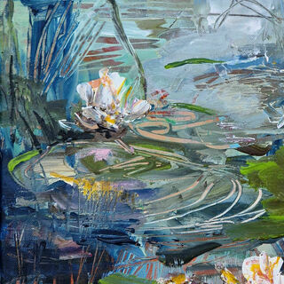 Picture "A little lily pond II" (2024)