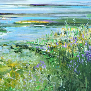 Picture "Summer at the lake" (2024)