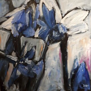 Picture "Blue daffodil 2" (2021)