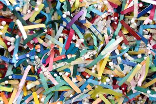 Sculpture "Paperwork & Pearls #11" (2024)