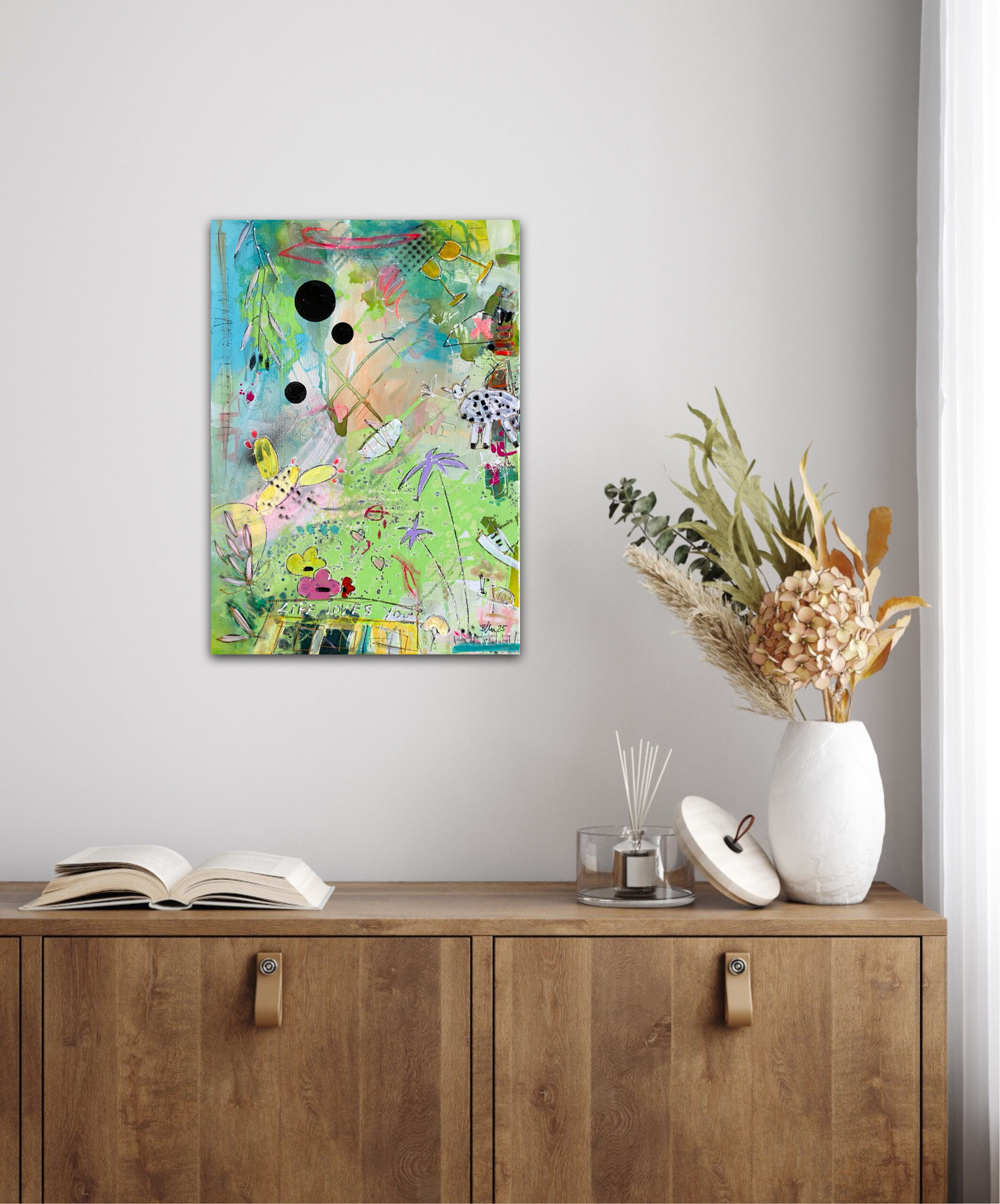Picture "Life Loves You No.22" (2025)