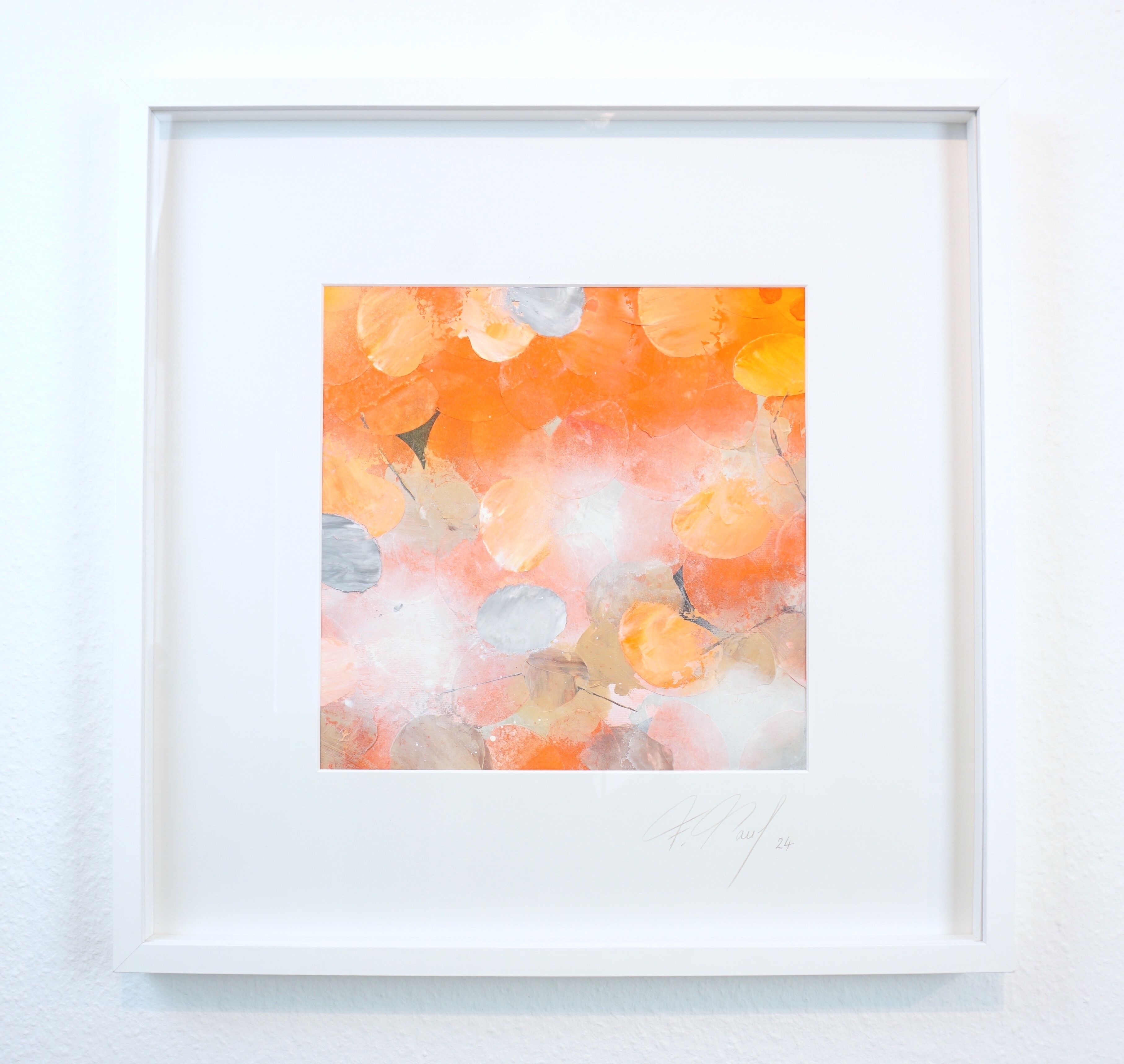 Picture "Orange Lotus Mini IV" (2024)