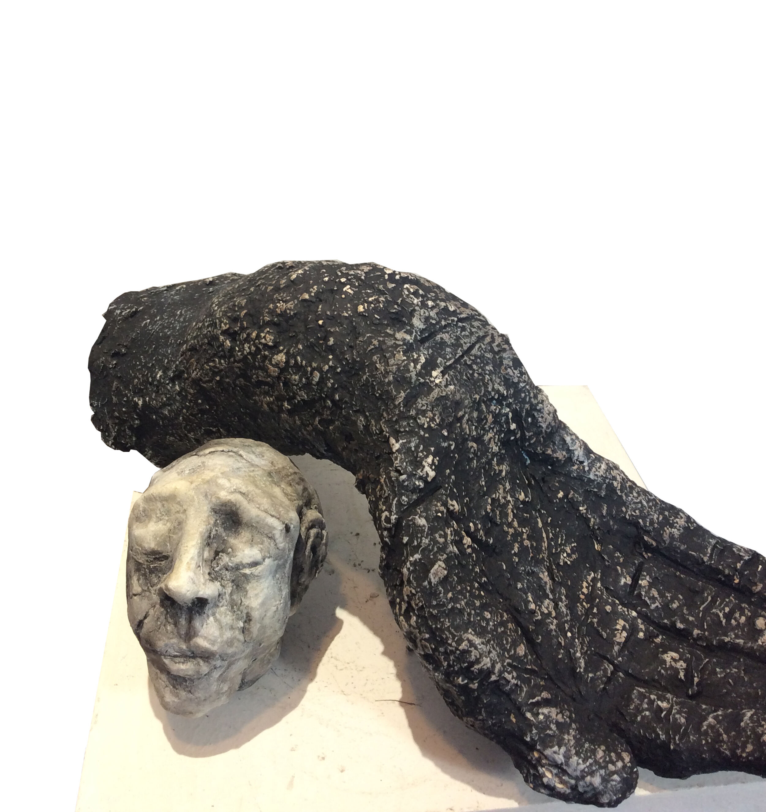 Skulptur "Geborgenheit" (2022)