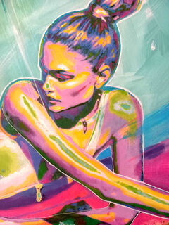 Picture "The bather XV - part of it" (2024)