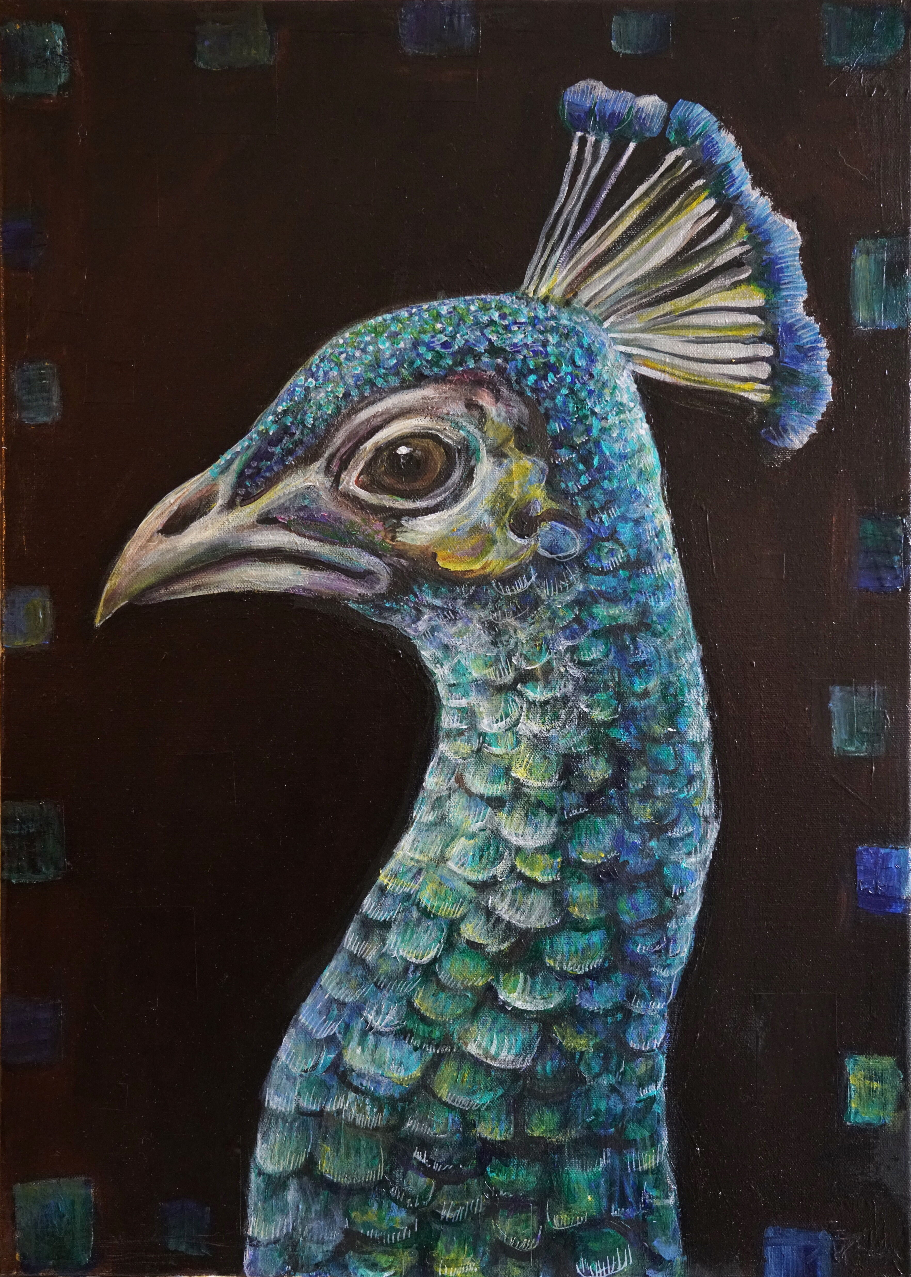 Picture "Persian peacock" (2020)