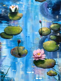 Picture "Alway Waterlilies 3" (2022)