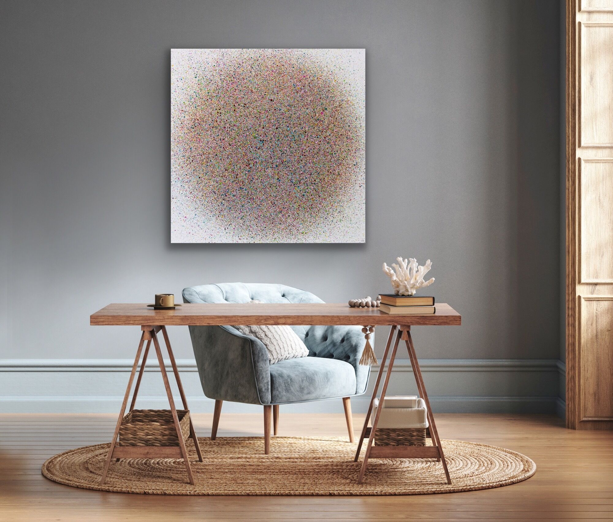 Picture "Bursting Dot #1" (2022)