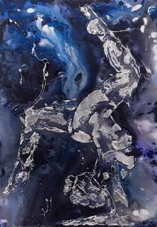 Bild "LICHTGESTALT XXXVII [37] Vrishikasana" (2025)