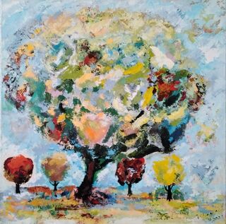 Bild "Regenbogenbaum" (2021)