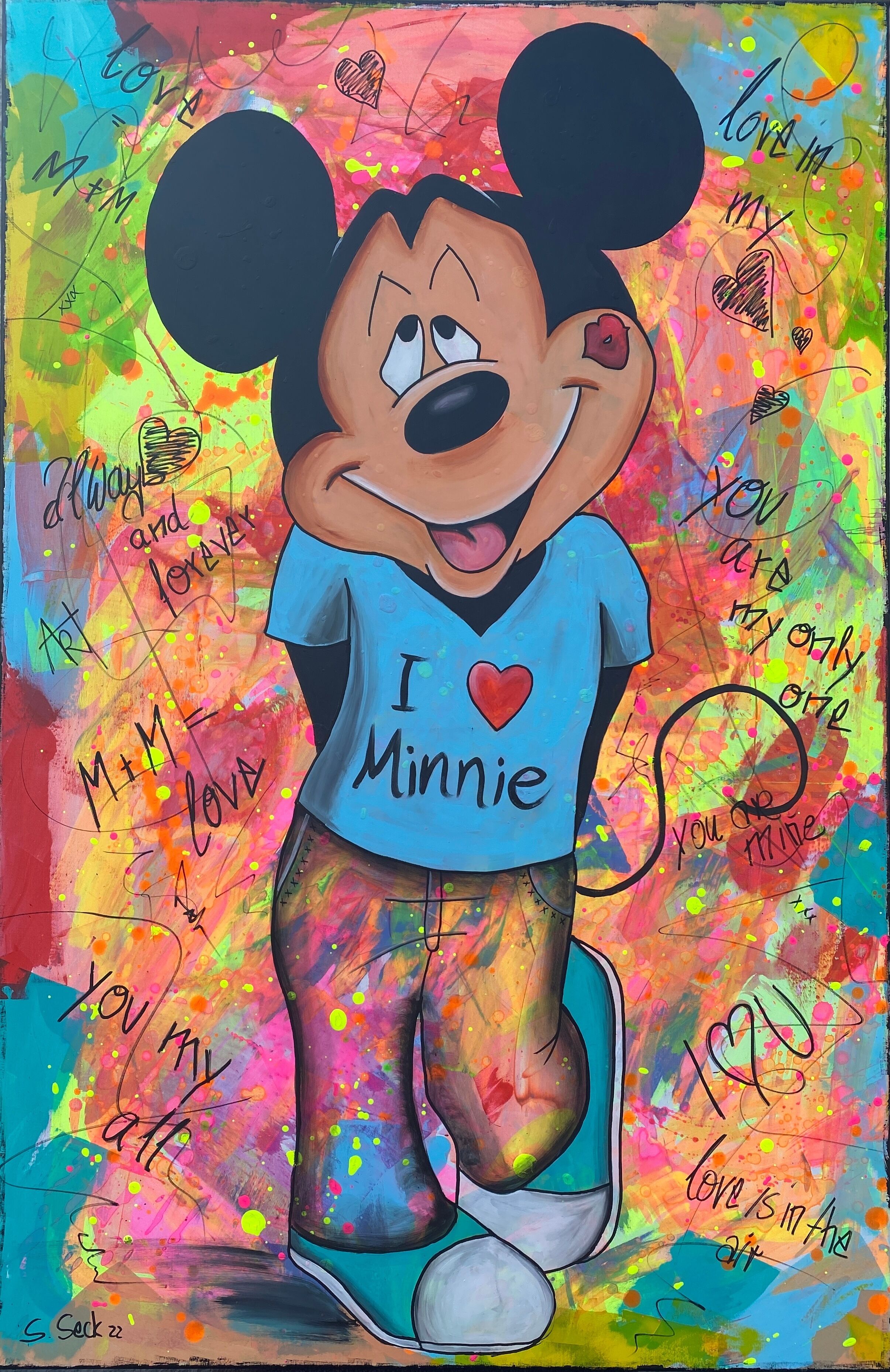 Picture "Mickey loves Minni" (2022)