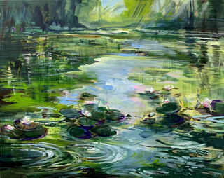 Bild "Summer pond" (2021)