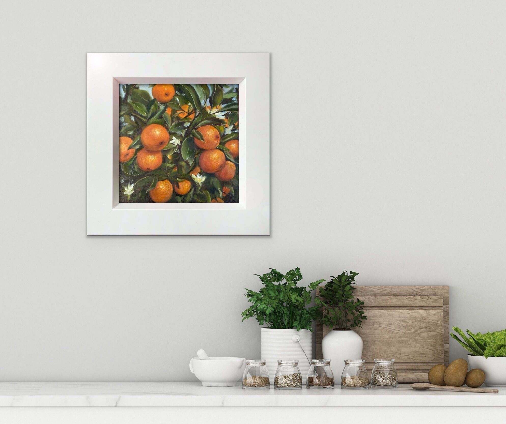 Picture "Oranges / oranges (plant no. 200804)" (2020)