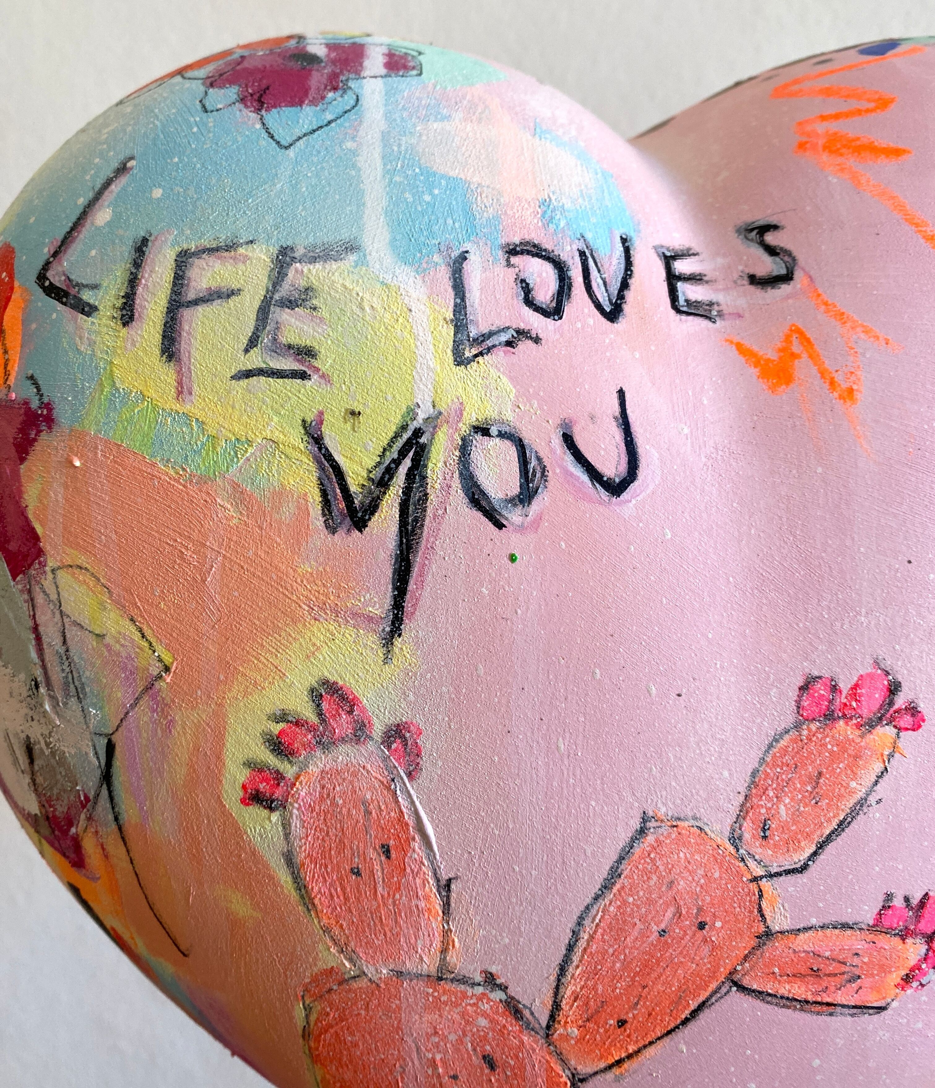 Sculpture "Life Loves You No.14" (2024)