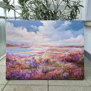 Bild "Sky Over Blossoms" (2025)