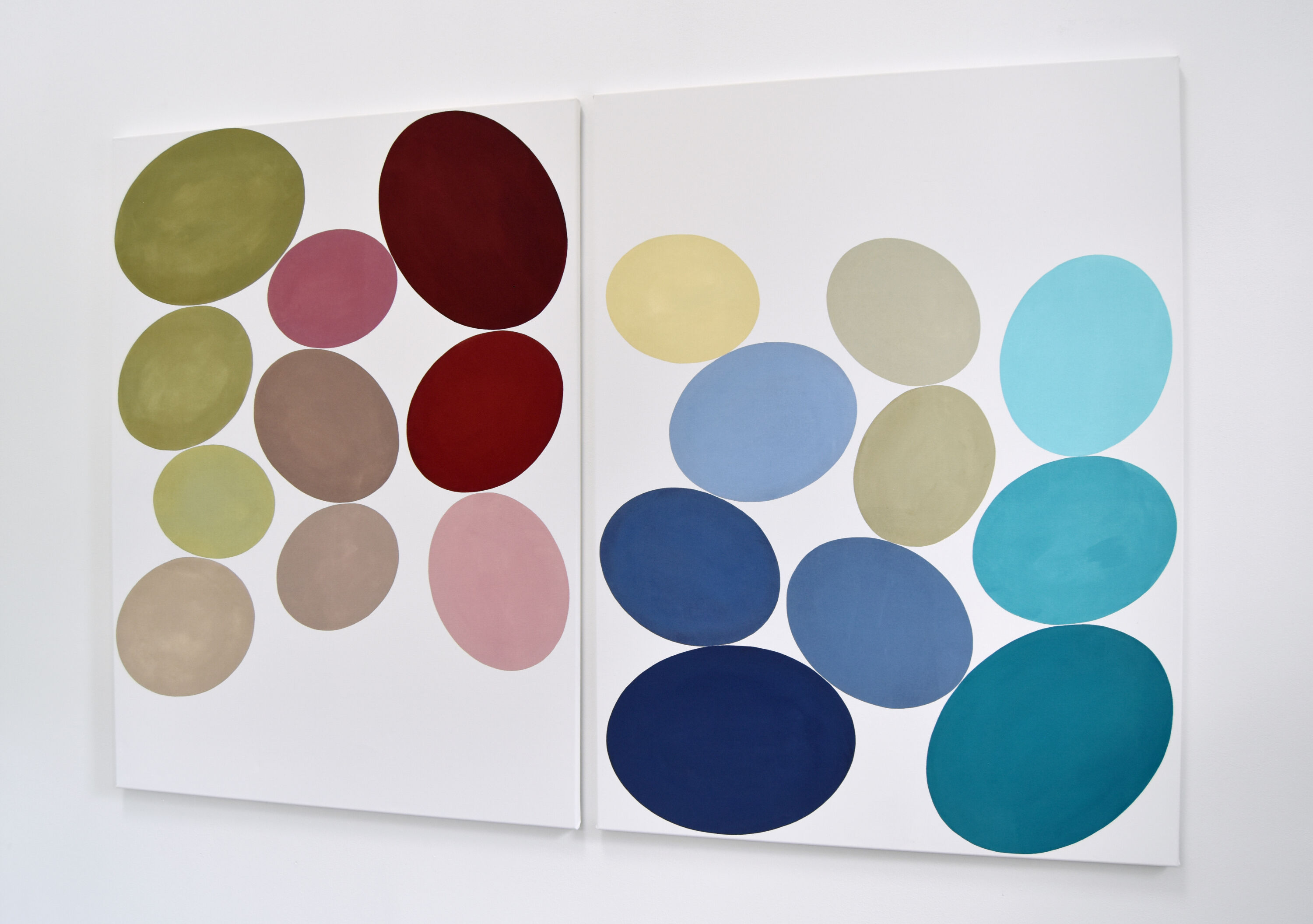 Picture "Minimalist Color Scheme #7 (Diptych)" (2025)