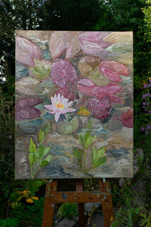 Picture "Water lily blossom" (2022)