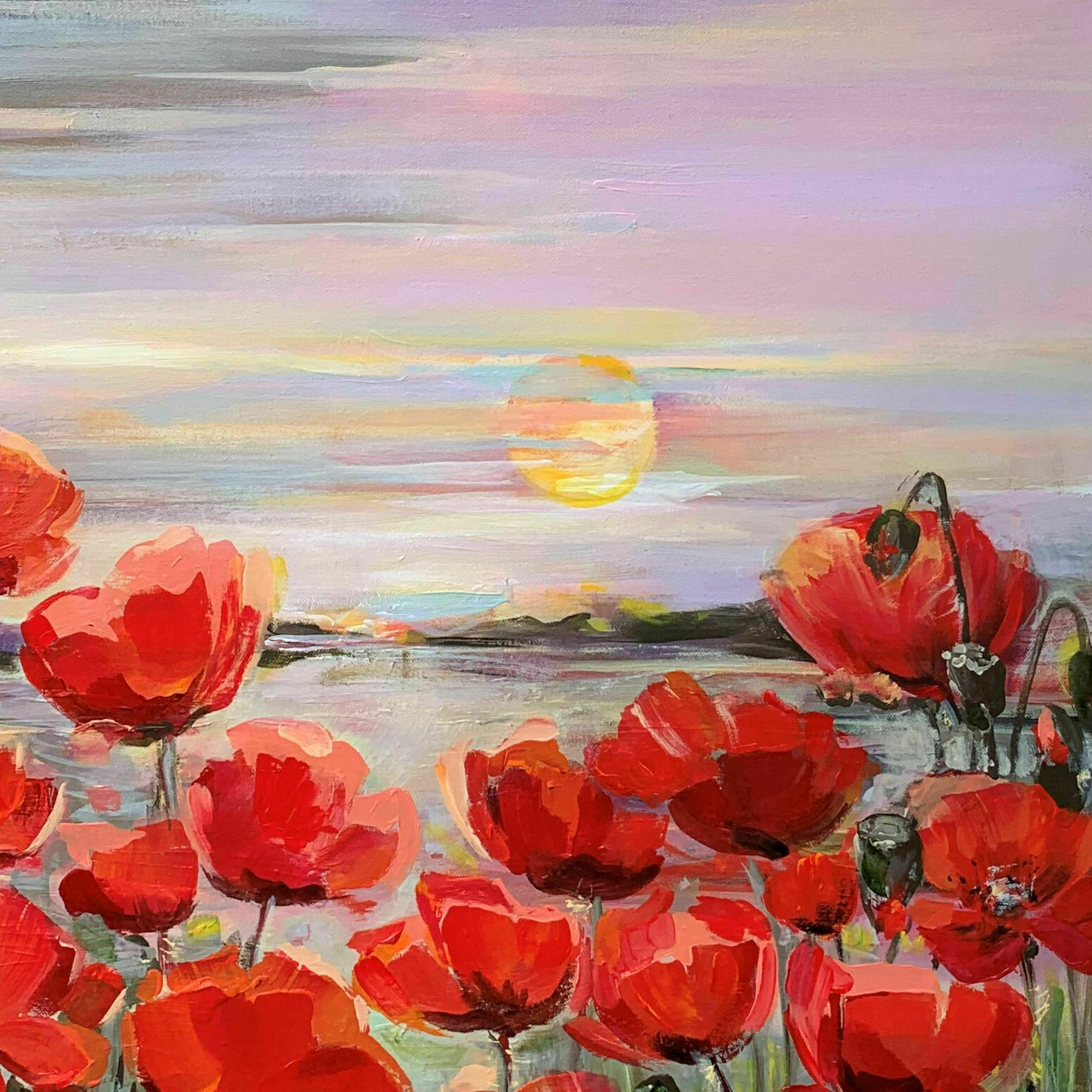 Bild "Poppy flowers II" (2023)