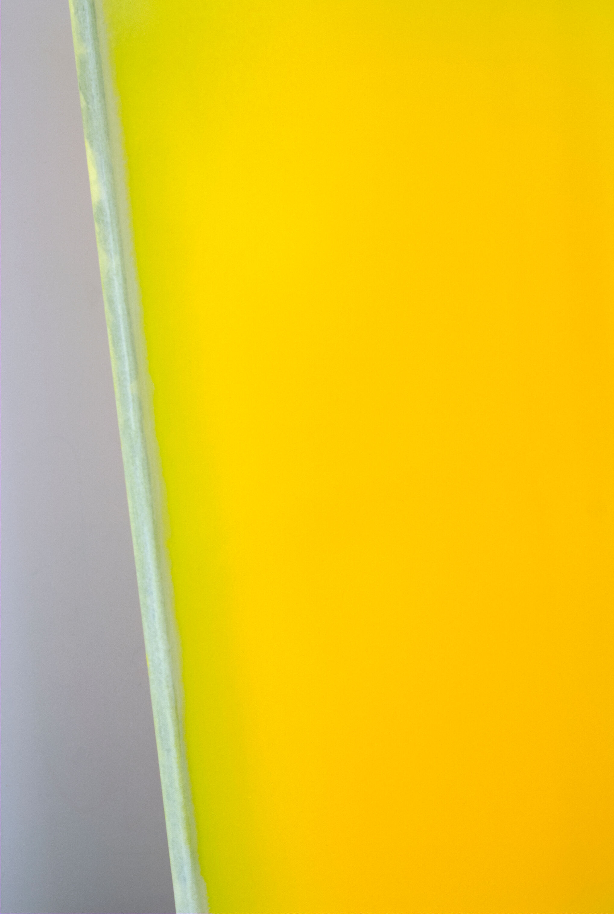 Bild "The Beginning / Exotic Yellow" (2024)