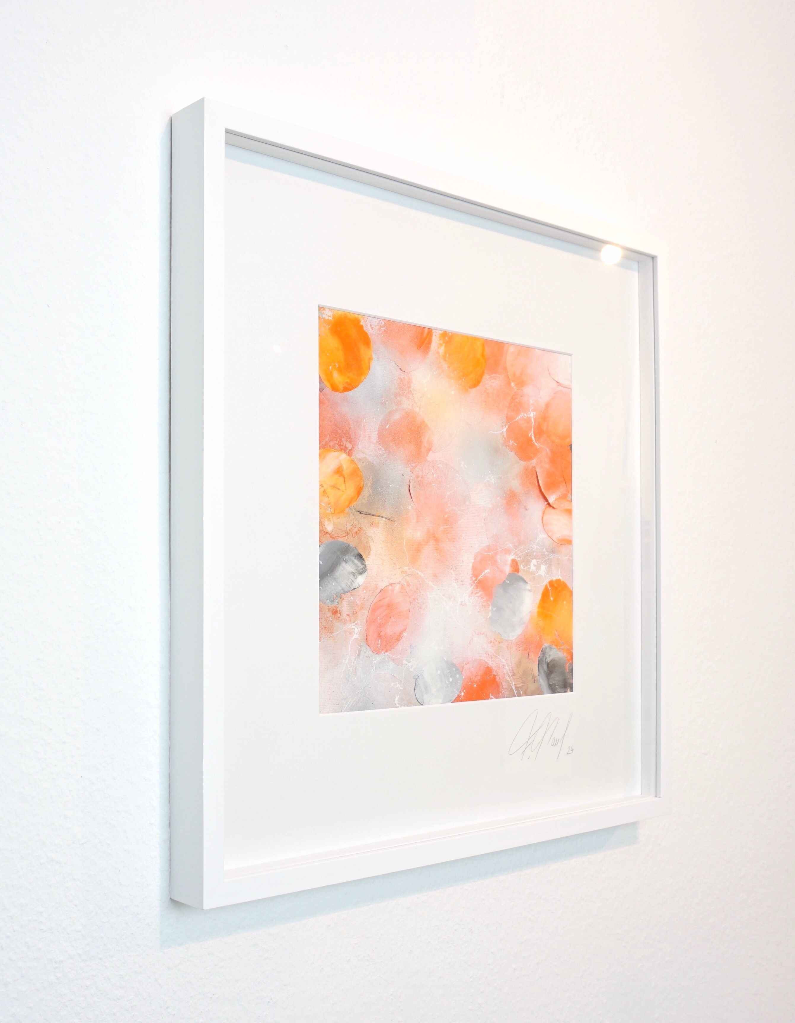 Picture "Orange Lotus Mini I" (2024)