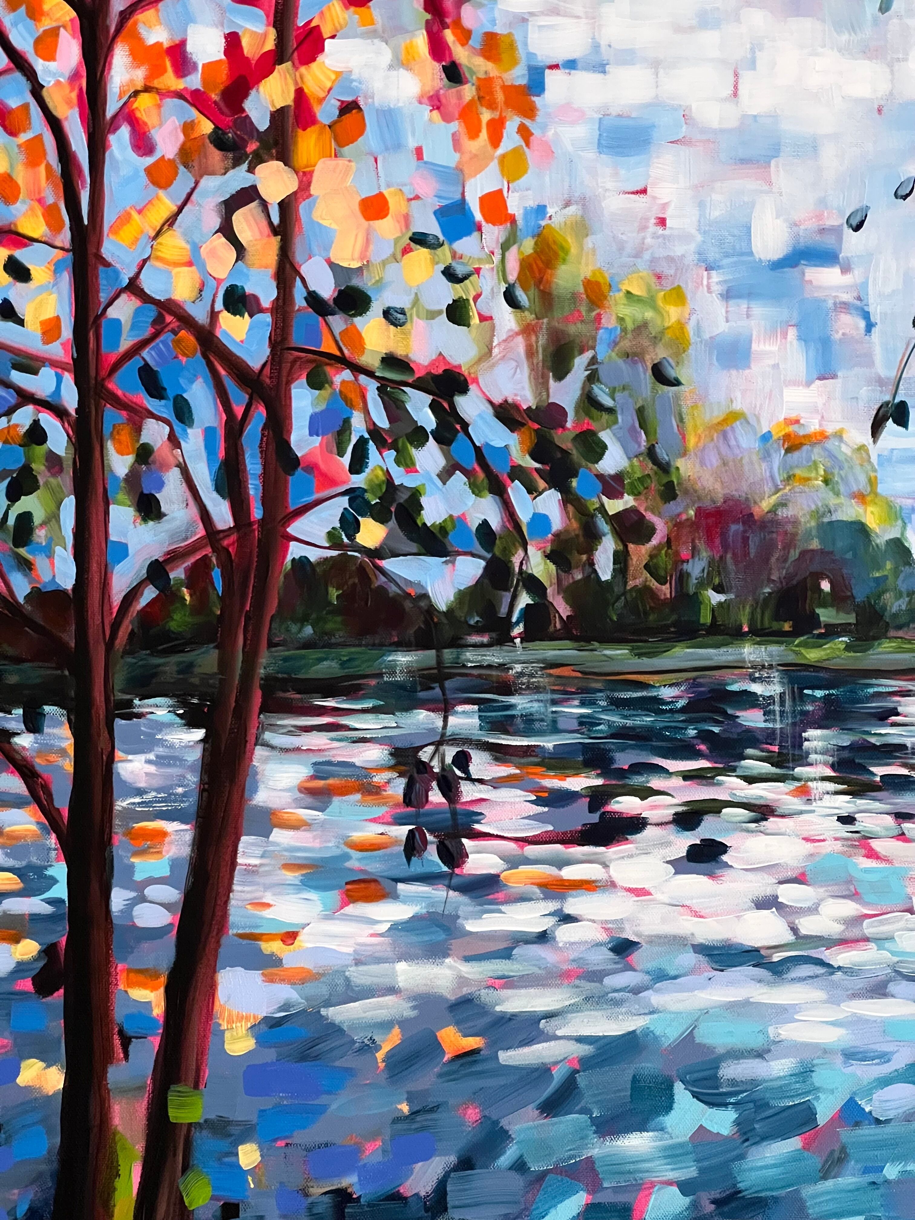 Picture "Autumn At The Pond 1" (2023)