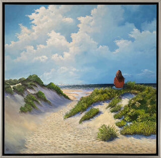 Picture "Alone in the dunes I" (2024)