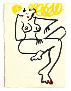 Picture "Blonde hair" (2024)