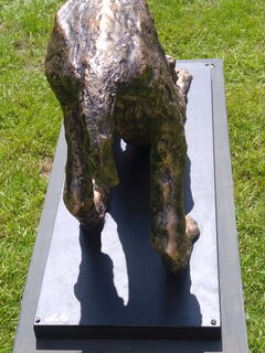 Sculpture "The dog" (2022)