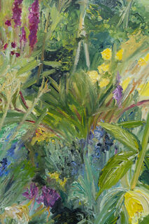 Picture "Roses, foxglove and evening primrose" (2012)