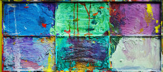 Picture "The eccentric - modern, large-format art" (2024)