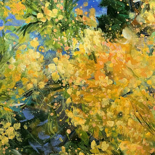 Picture "Mimosa flowers" (2022)