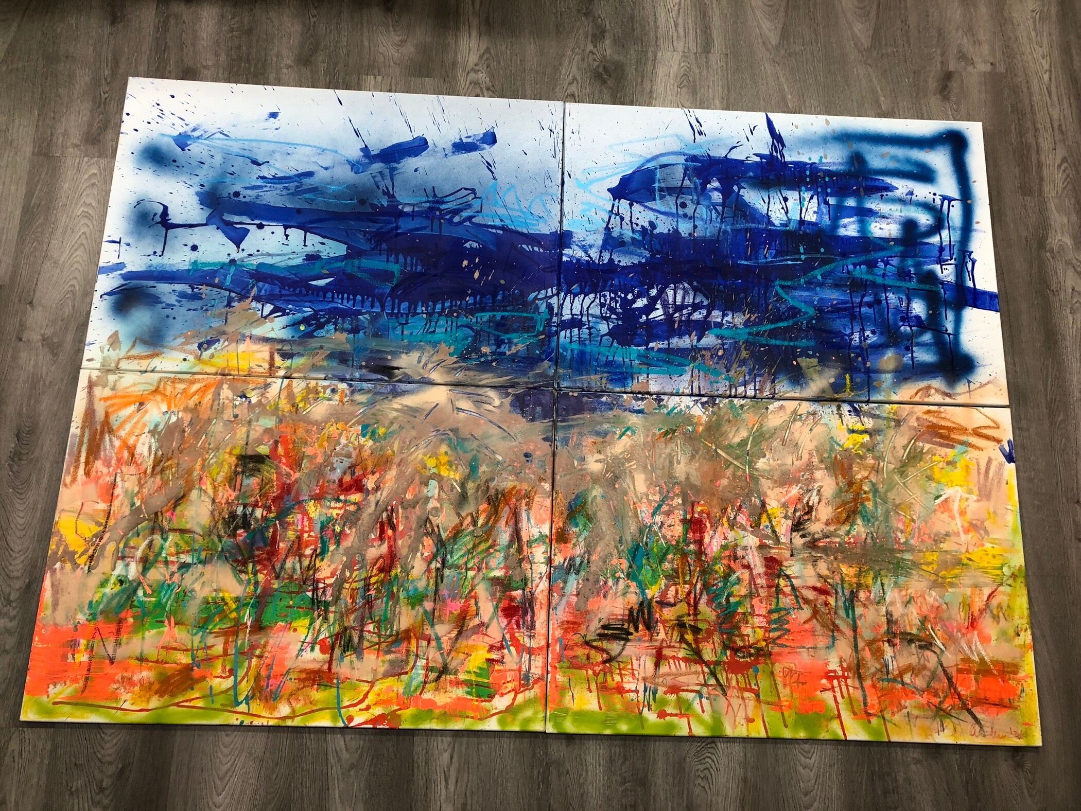 Bild "Am Strand von Butjadingen" (2021)