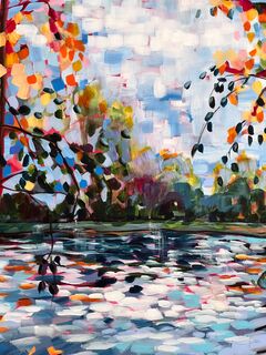 Picture "Autumn At The Pond 1" (2023)
