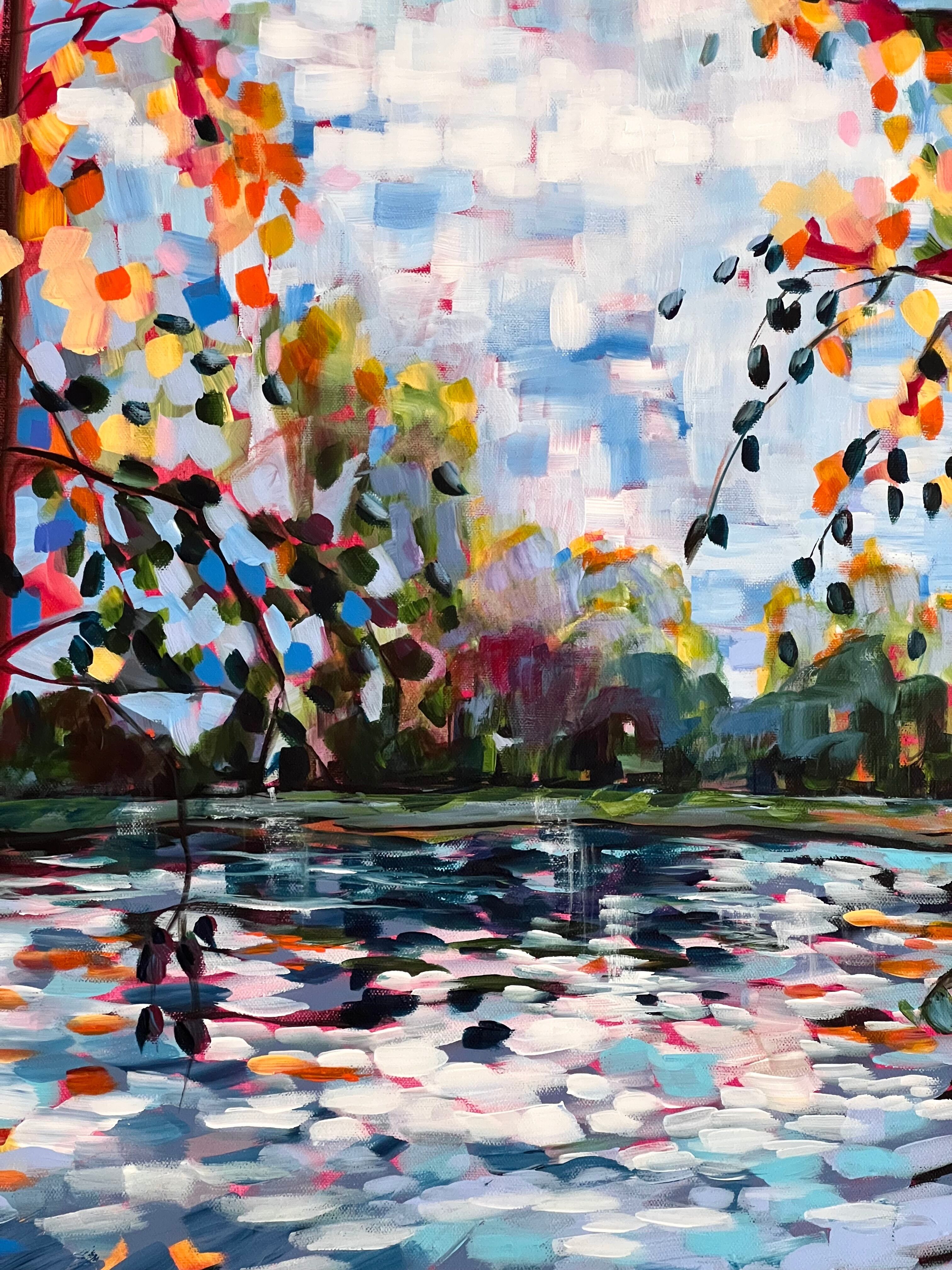Picture "Autumn At The Pond 1" (2023)
