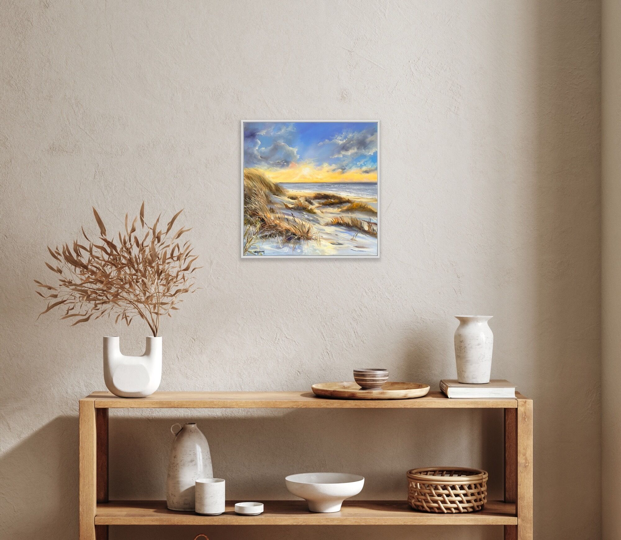 Picture "North Sea - Dunes & Sea (#240304)" (2024)