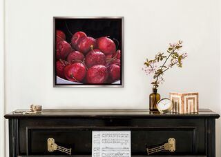 Bild "Kirschen /  Cherries   (Werk-Nr. 210401)" (2021)