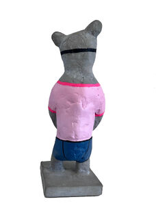 Sculpture "Carla, the superheroine" (2023)
