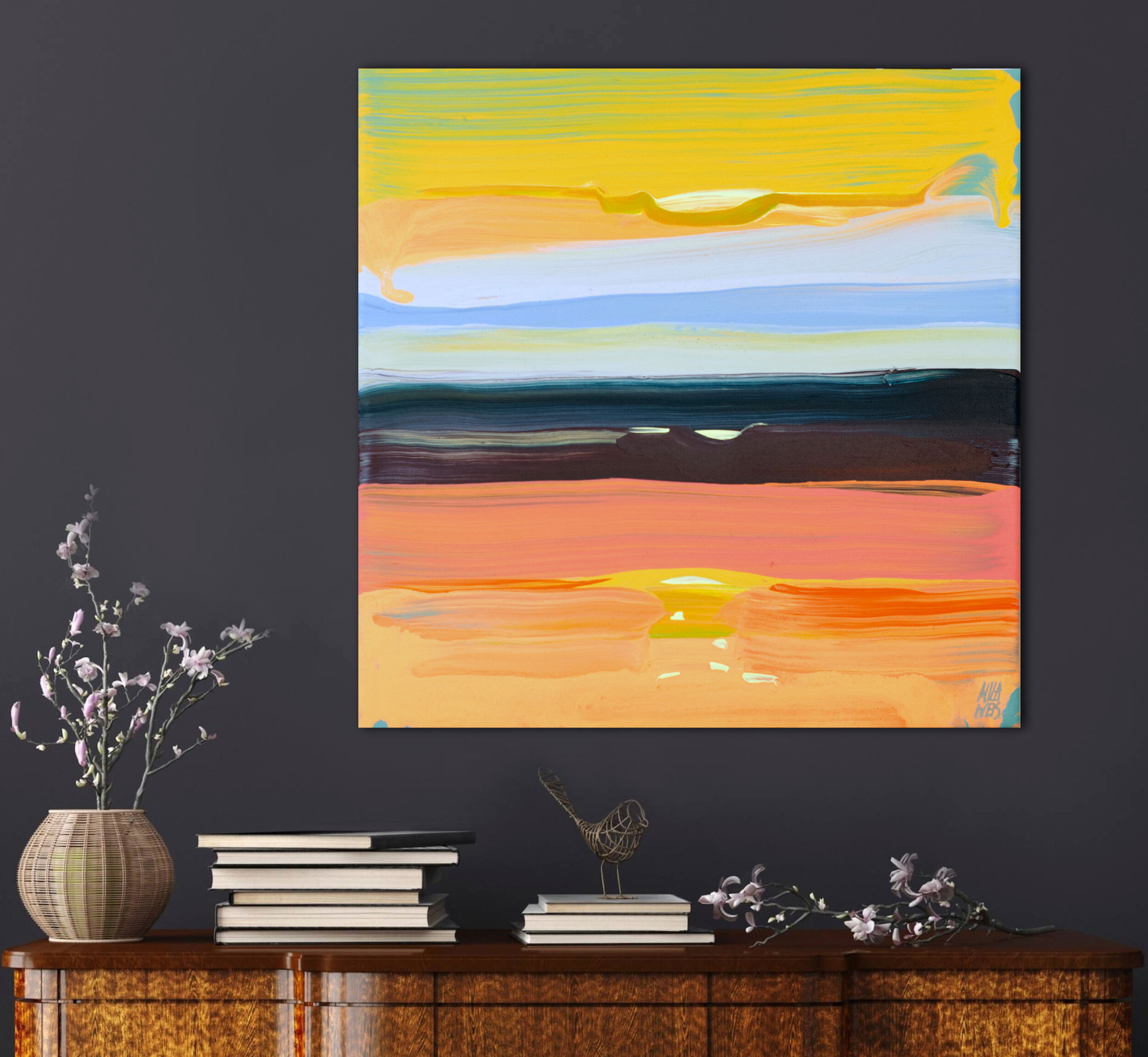 Picture "Sunrise Colors No. 4" (2024)