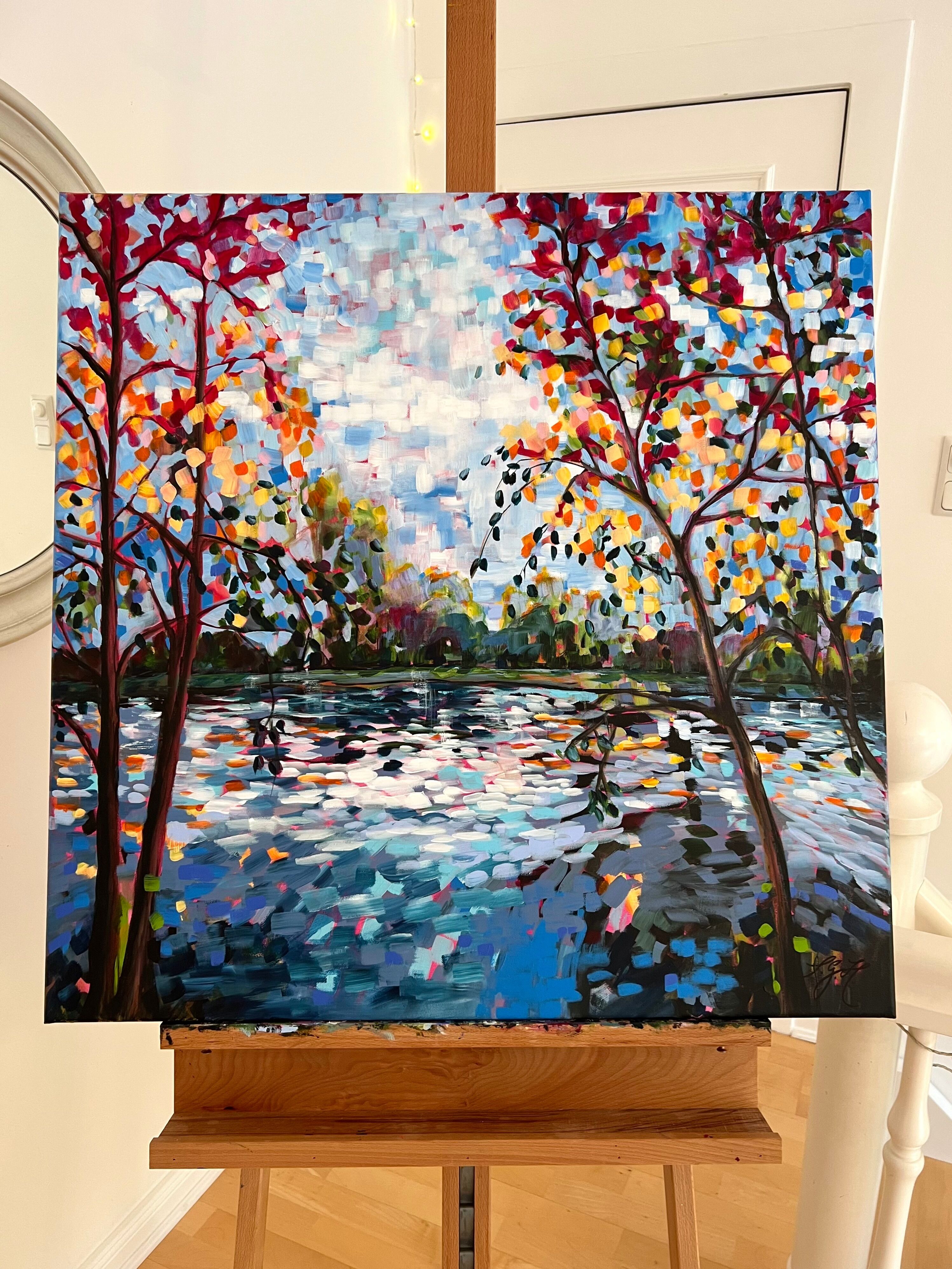 Picture "Autumn At The Pond 1" (2023)
