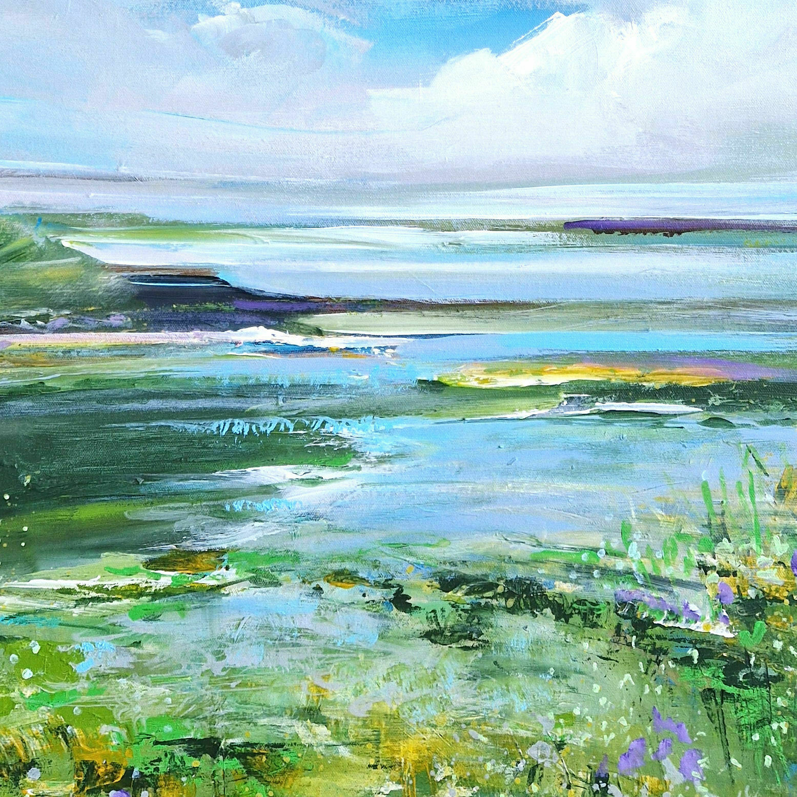 Picture "Summer at the lake" (2024)