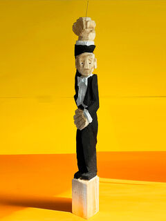 Skulptur "Dirigent" (2025)